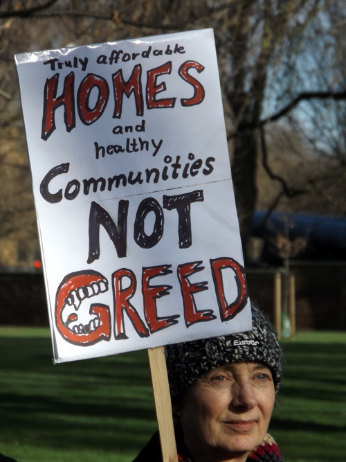 Hundreds march against Housing & Planning Bill