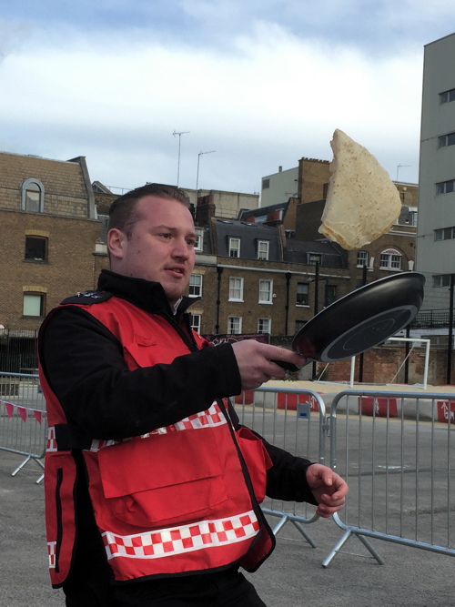SE1 businesses mark Shrove Tuesday with three pancake races