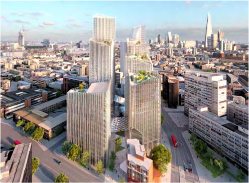 Elephant & Castle tower 'will damage views from Hyde Park'
