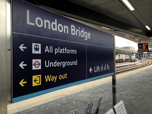 London Bridge Station: first section of new concourse now open