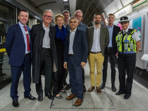 Sadiq Khan at Waterloo to announce further Night Tube services