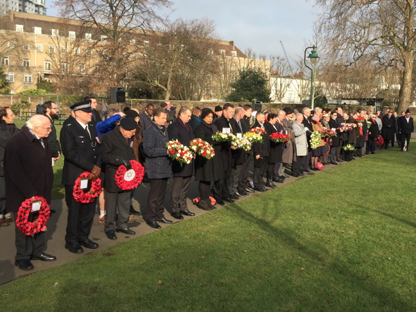 Southwark marks Holocaust Memorial Day in GMH Park