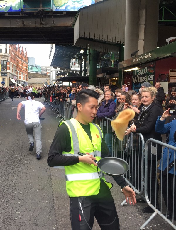 Shrove Tuesday in SE1: pancake races and a Mardi Gras bike parade