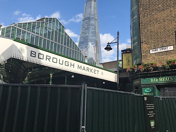 Borough Market reopens Wednesday; extra Sunday trading planned