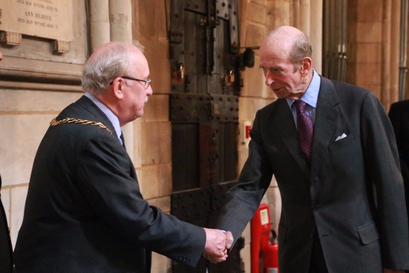 United St Saviour's: Duke of Kent meets Southwark community groups