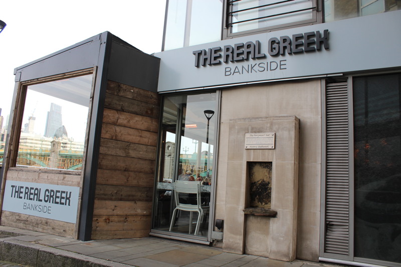 Real Greek to remove shack in front of Bankside ferryman’s seat