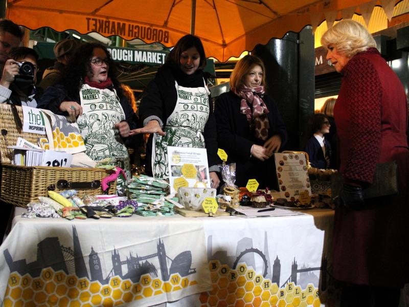 Charles and Camilla visit Borough Market and Southwark Cathedral