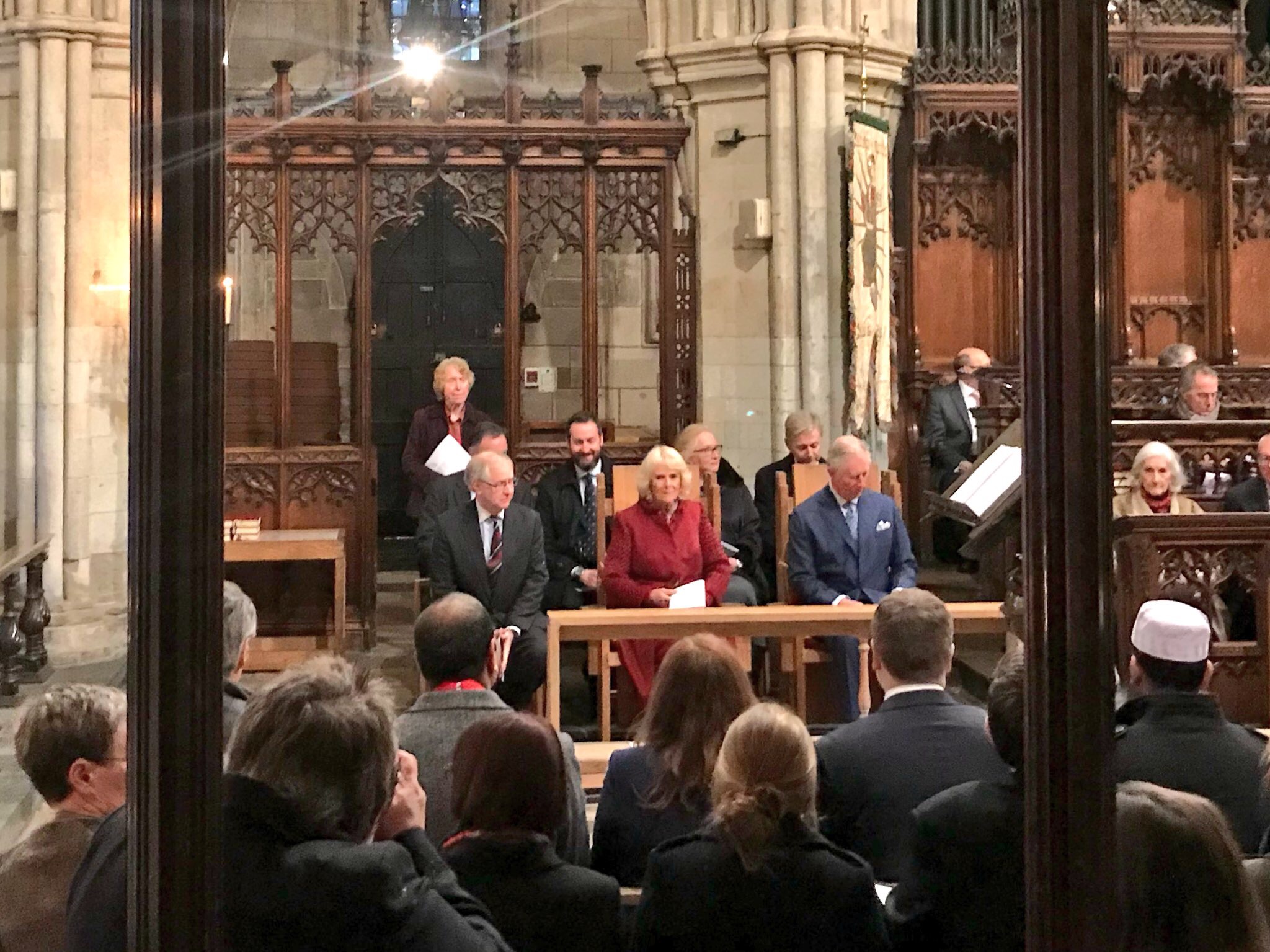 Charles and Camilla visit Borough Market and Southwark Cathedral