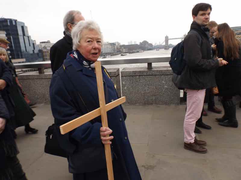 Terrorist victims remembered on London Bridge 