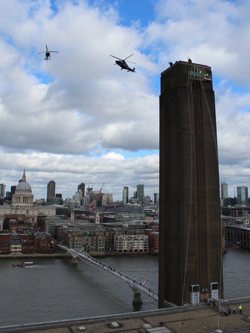 Tom Cruise at Tate Modern for ‘Mission: Impossible’ filming