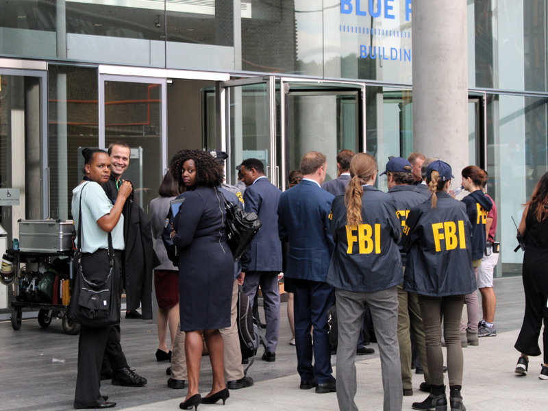 'FBI' at Blue Fin Building as film-makers descend on Bankside
