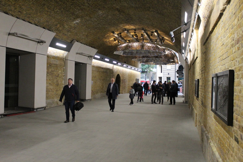 Stainer Street reopens to pedestrians after London Bridge rebuild