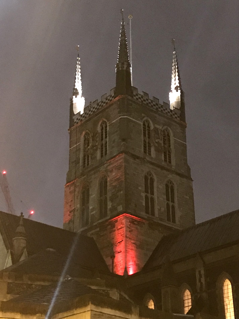 'Red Wednesday' marked at three SE1 churches and a palace