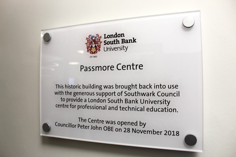 Passmore Centre: LSBU launches hub for apprenticeships
