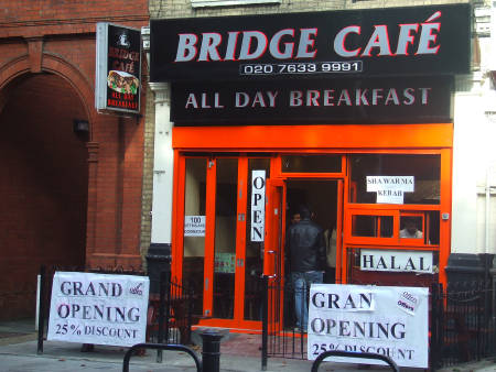 Bridge Cafe, 29 Borough Road SE1 0AJ