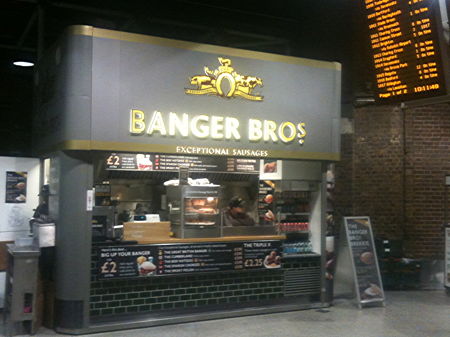 Banger Bros, The Vaults, London Bridge Station Joiner Street SE1 9SP