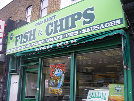 Old Kent Fish & Chips, 253 Old Kent Road SE1 5LU