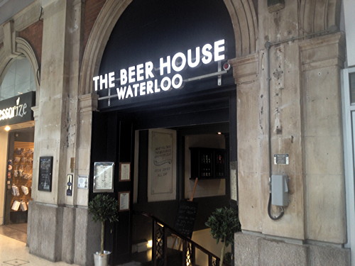 The Beer House Waterloo, Waterloo Station, Waterloo Road SE1