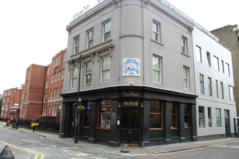 The Rose pub, corner of Snowsfields and Weston Street SE1