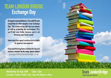 Team London Bridge Exchange Day at Potters Fields Park