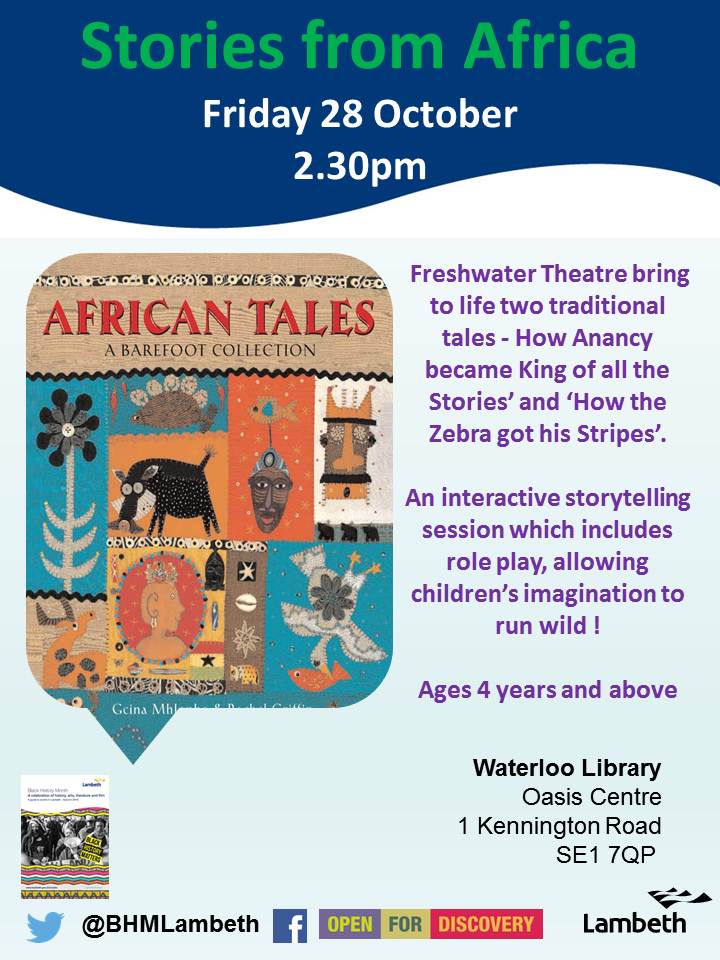 Stories from Africa at Waterloo Library