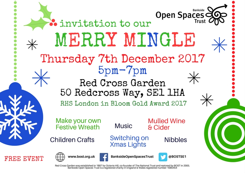 Merry Mingle at Red Cross Garden