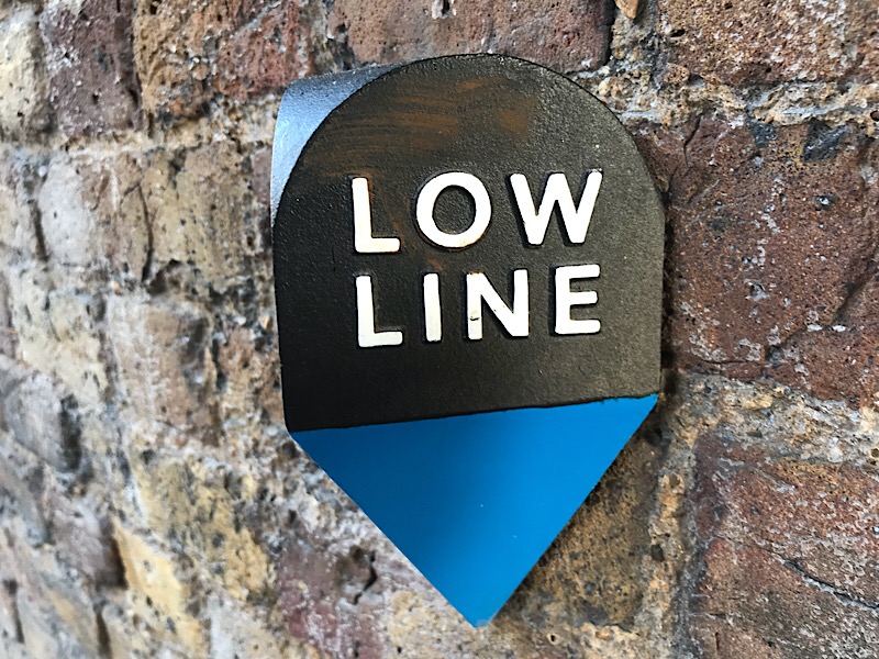 Walk the Low Line at Southwark Underground Station