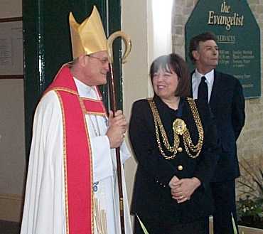 The Bishop of Kingston and the Mayor of Lambeth