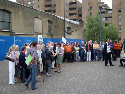 Tate Tower protest