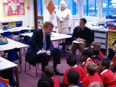 Charles  Kennedy at Cathedral  School
