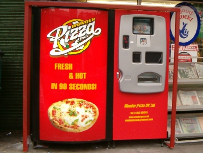 Revolution Pizza: Pizza Vending Machines Up And Running In London