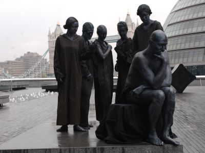 The Burghers of Calais and The Thinker