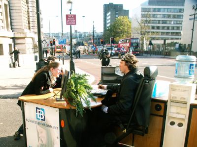 World’s fastest office comes to Westminster Bridge