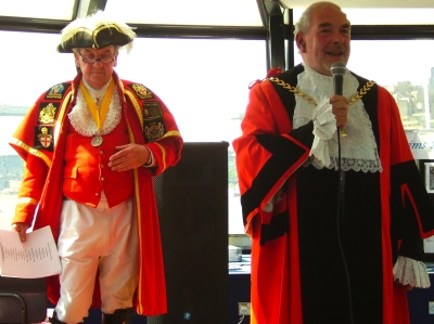 Town Crier Peter Moore and Mayor of Southwark Bob 