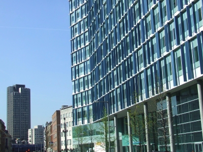 King's Reach Tower and Blue Fin Building