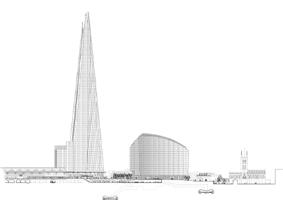 Previous design for 25 London Bridge Street