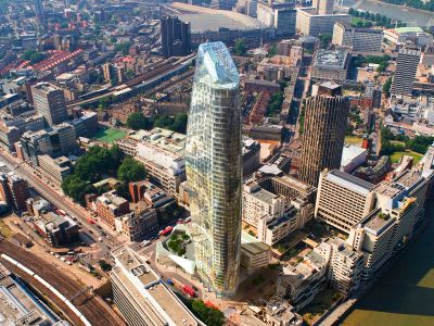 Proposed Beetham Tower at Blackfriars