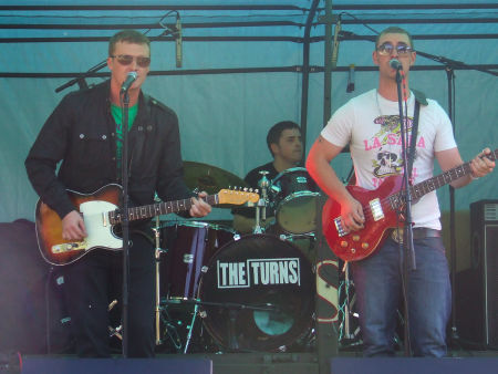 Local band The Turns