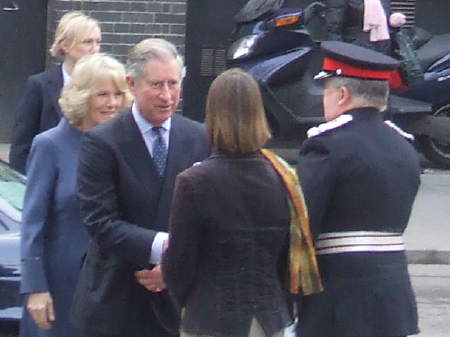 Charles and Camilla visit Tooley Street