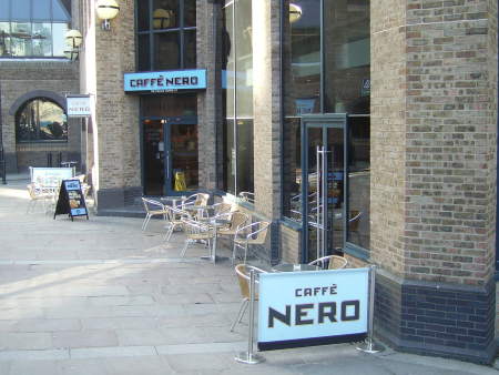 Caffe Nero at St Mary Overie Dock