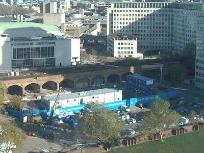 Hungerford Car Park seen from the London Eye in 20