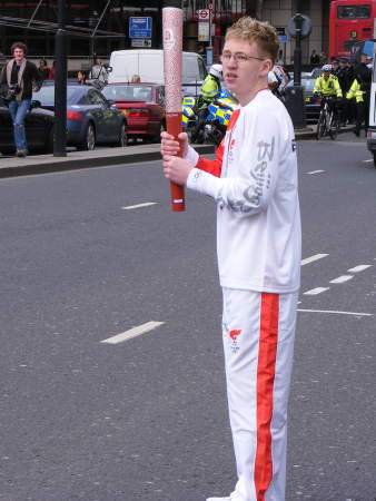 London Bridge torchbearer