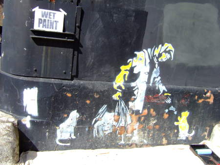 Winchester Square graffiti