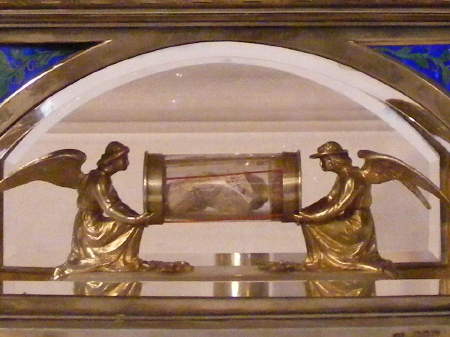 St George's Cathedral has a relic of St George whi