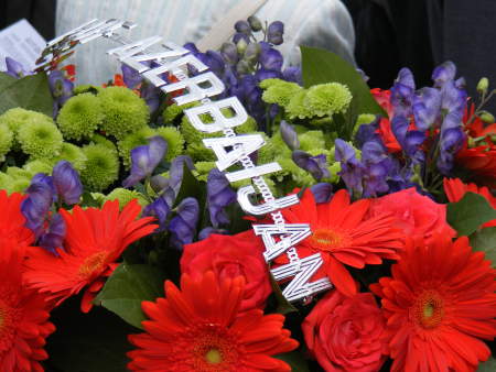 Wreath from the republic of Azerbaijan