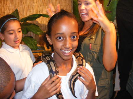 Waterloo schoolchildren meet Tropical Forest Roadshow