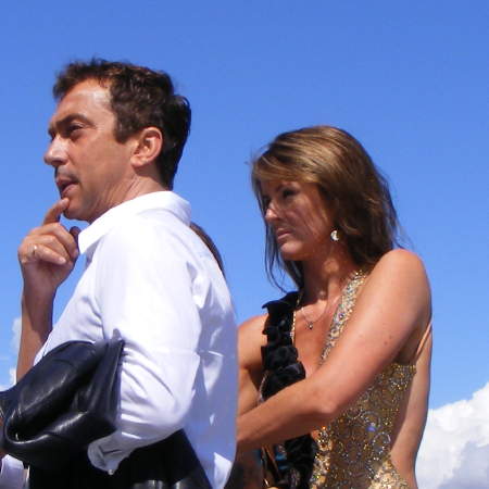 Bruno Tonioli and Erin Boag from Strictly Come Dan