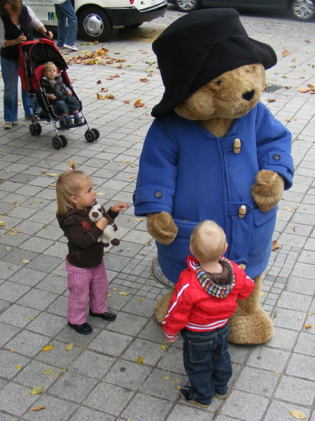 Paddington Bear on the South Bank