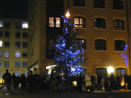 Christmas tree at Cayenne Court