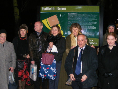 Kate Hoey MP at Hatfields Green